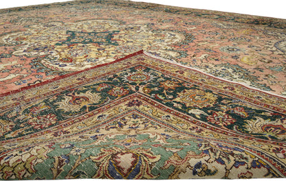 10 x 13 Vintage Tabriz Rug 73734