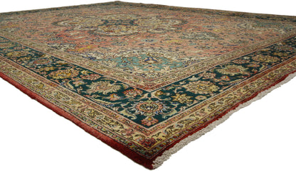 10 x 13 Vintage Tabriz Rug 73734