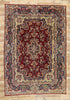 10 x 14 Vintage Persian Yazd Rug 73735