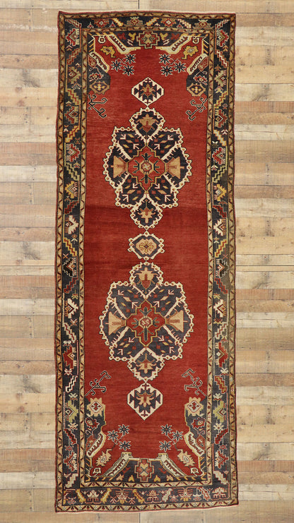 4 x 12 Vintage Turkis Oushak Rug 73738