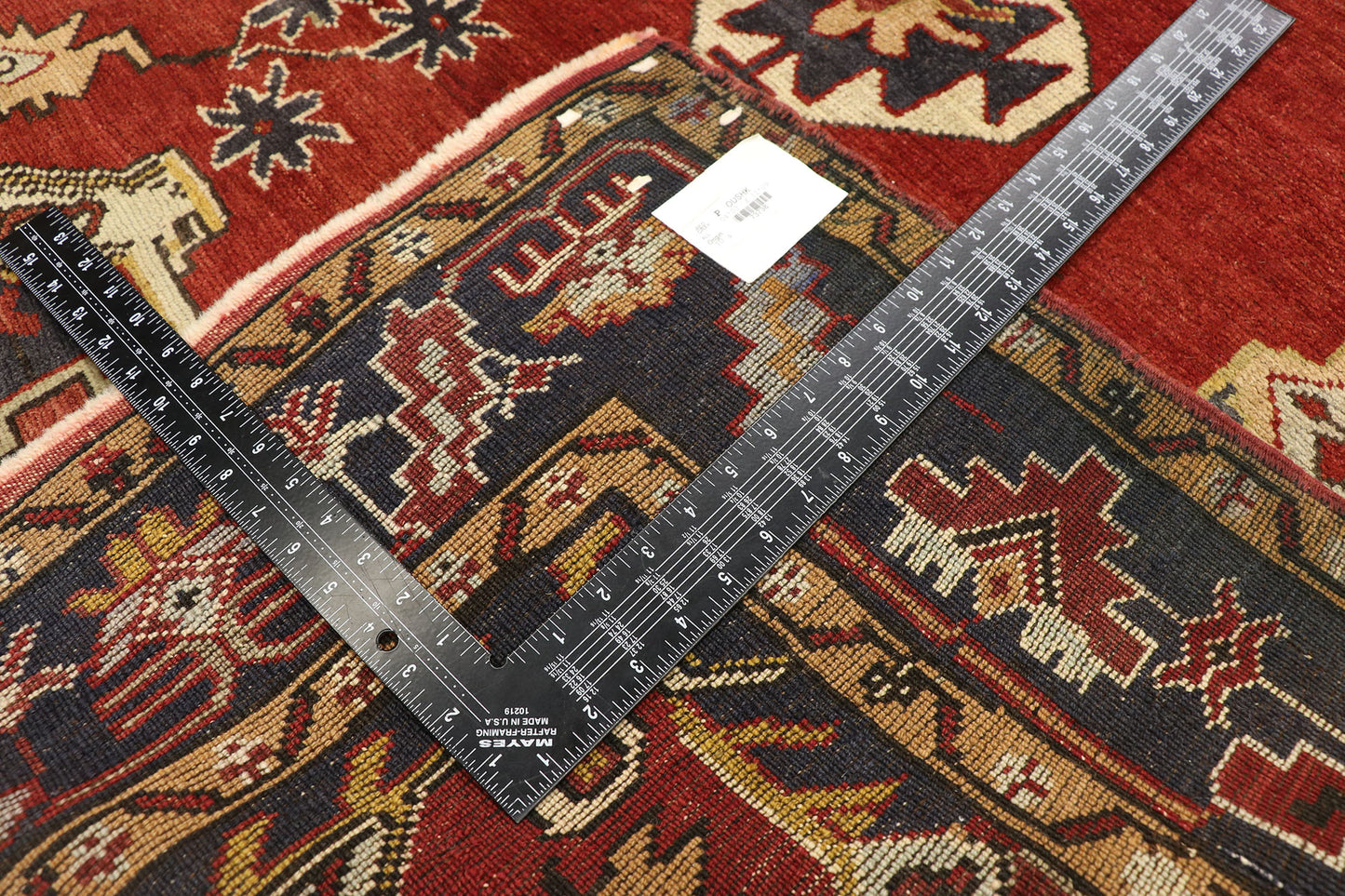 4 x 12 Vintage Turkis Oushak Rug 73738