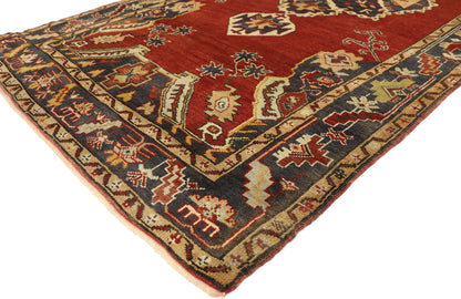 4 x 12 Vintage Turkis Oushak Rug 73738