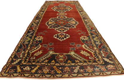 4 x 12 Vintage Turkis Oushak Rug 73738