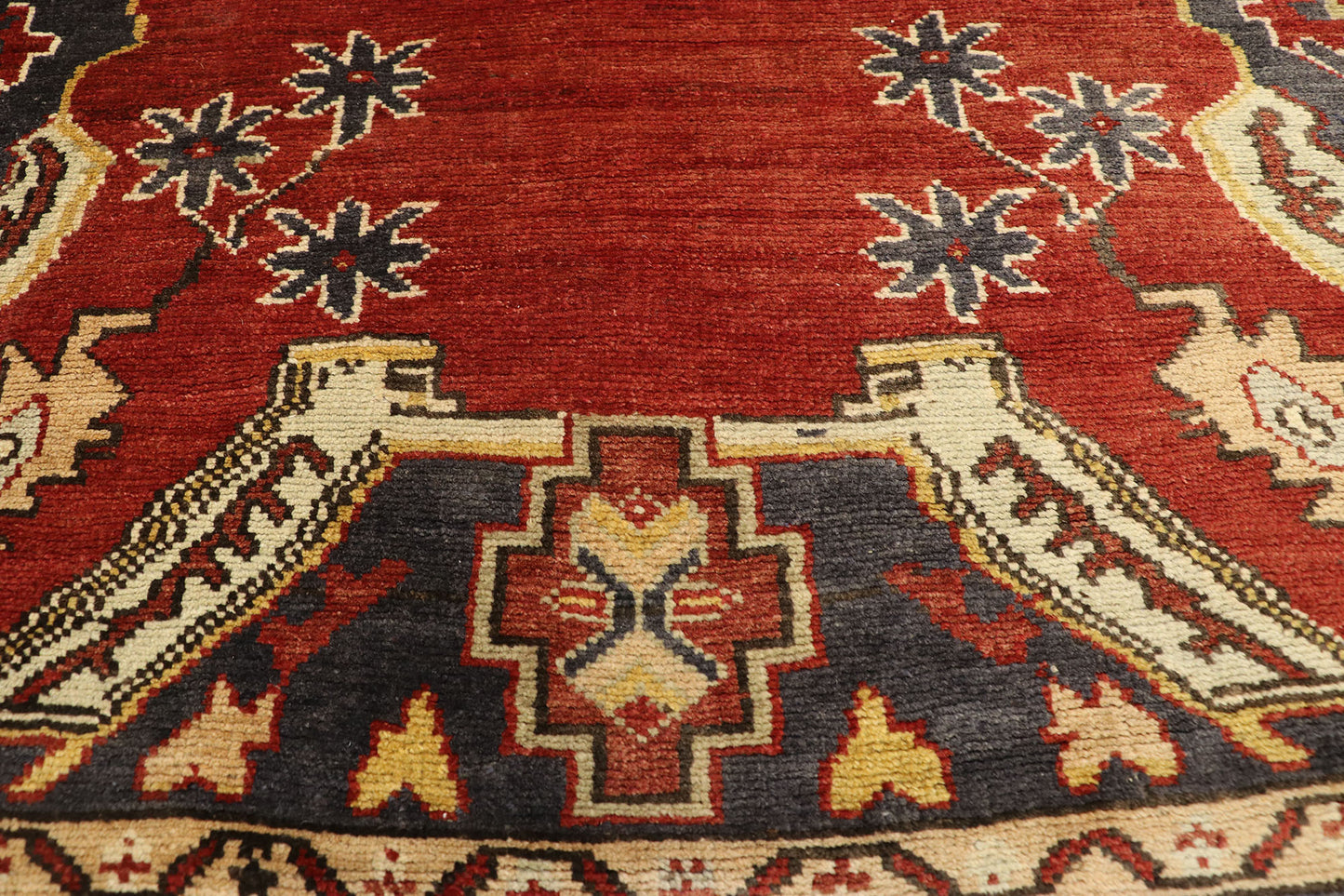 4 x 12 Vintage Turkis Oushak Rug 73738