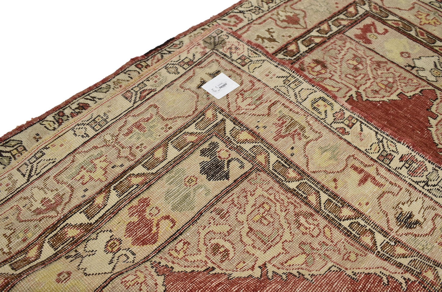 4 x 6 Vintage Turkish Oushak Rug 73741