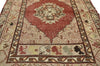 4 x 6 Vintage Turkish Oushak Rug 73741