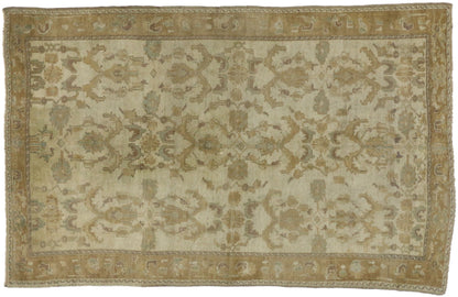 5 x 9 Vintage Turkish Oushak Rug 73744