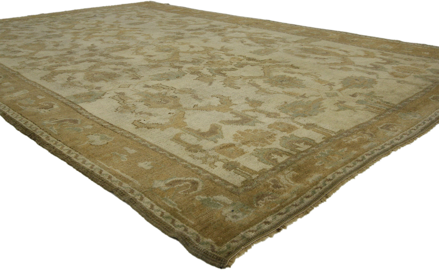 5 x 9 Vintage Turkish Oushak Rug 73744