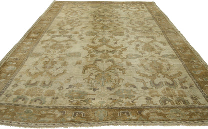 5 x 9 Vintage Turkish Oushak Rug 73744