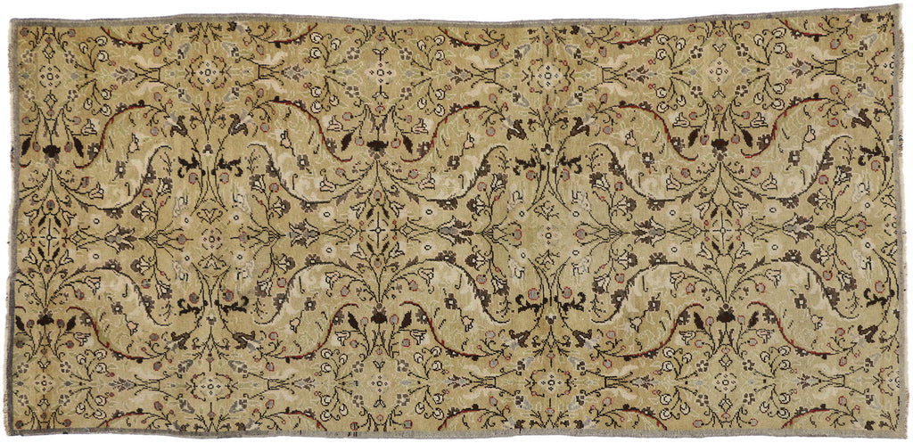5 x 10 Vintage Turkish Oushak Rug 73754