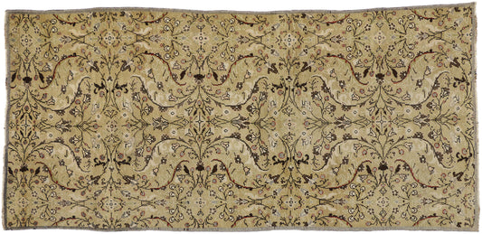 5 x 10 Vintage Turkish Oushak Rug 73754