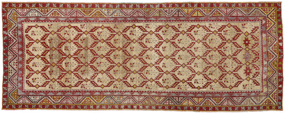 5 x 12 Vintage Turkish Oushak Runner 73773