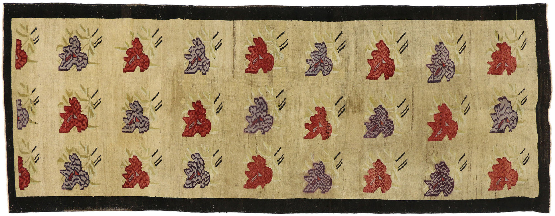 5 x 13 Vintage Oushak Rug 73777