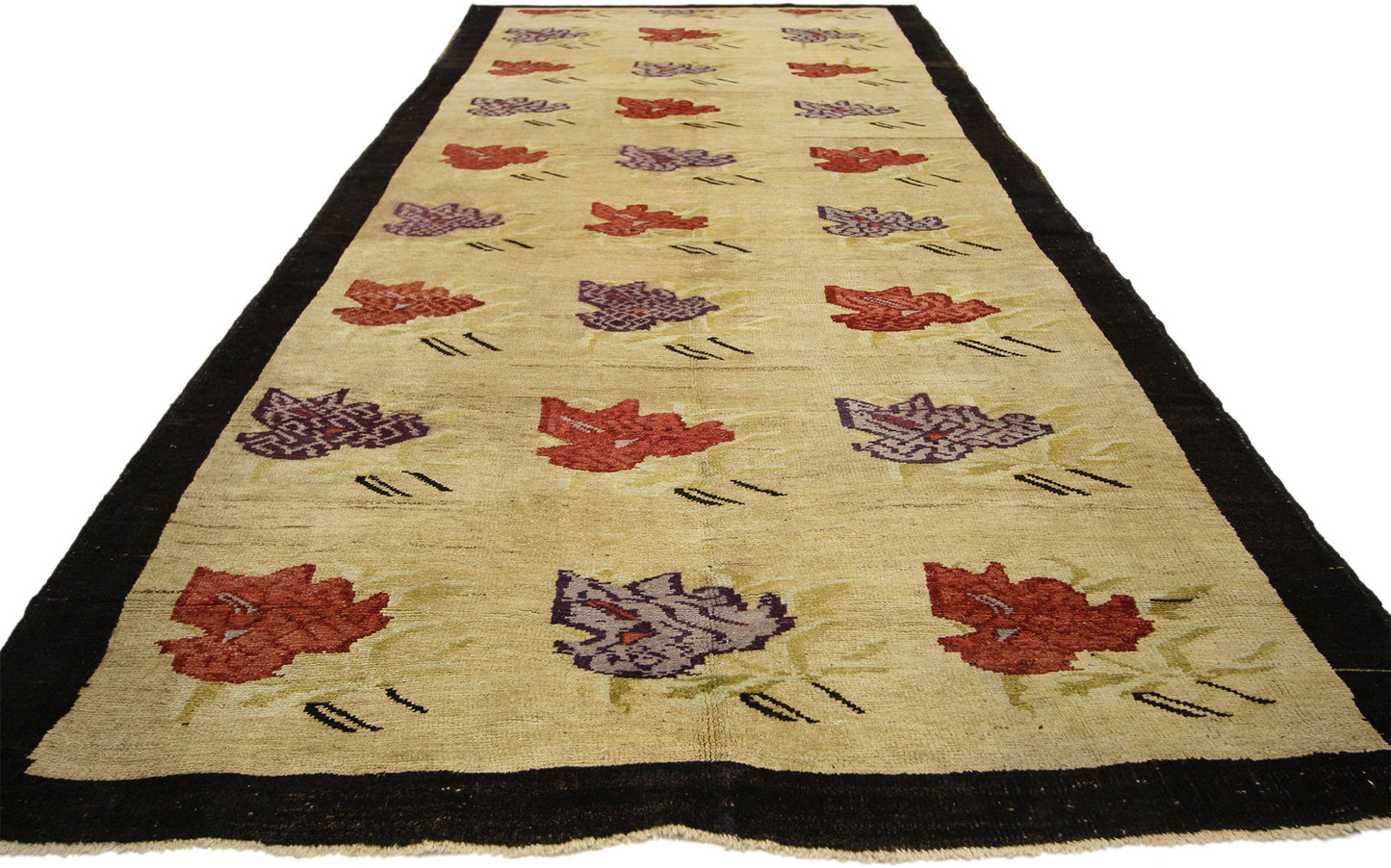 5 x 13 Vintage Oushak Rug 73777