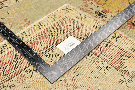 3 x 6 Antique Turkish Oushak Rug 73785