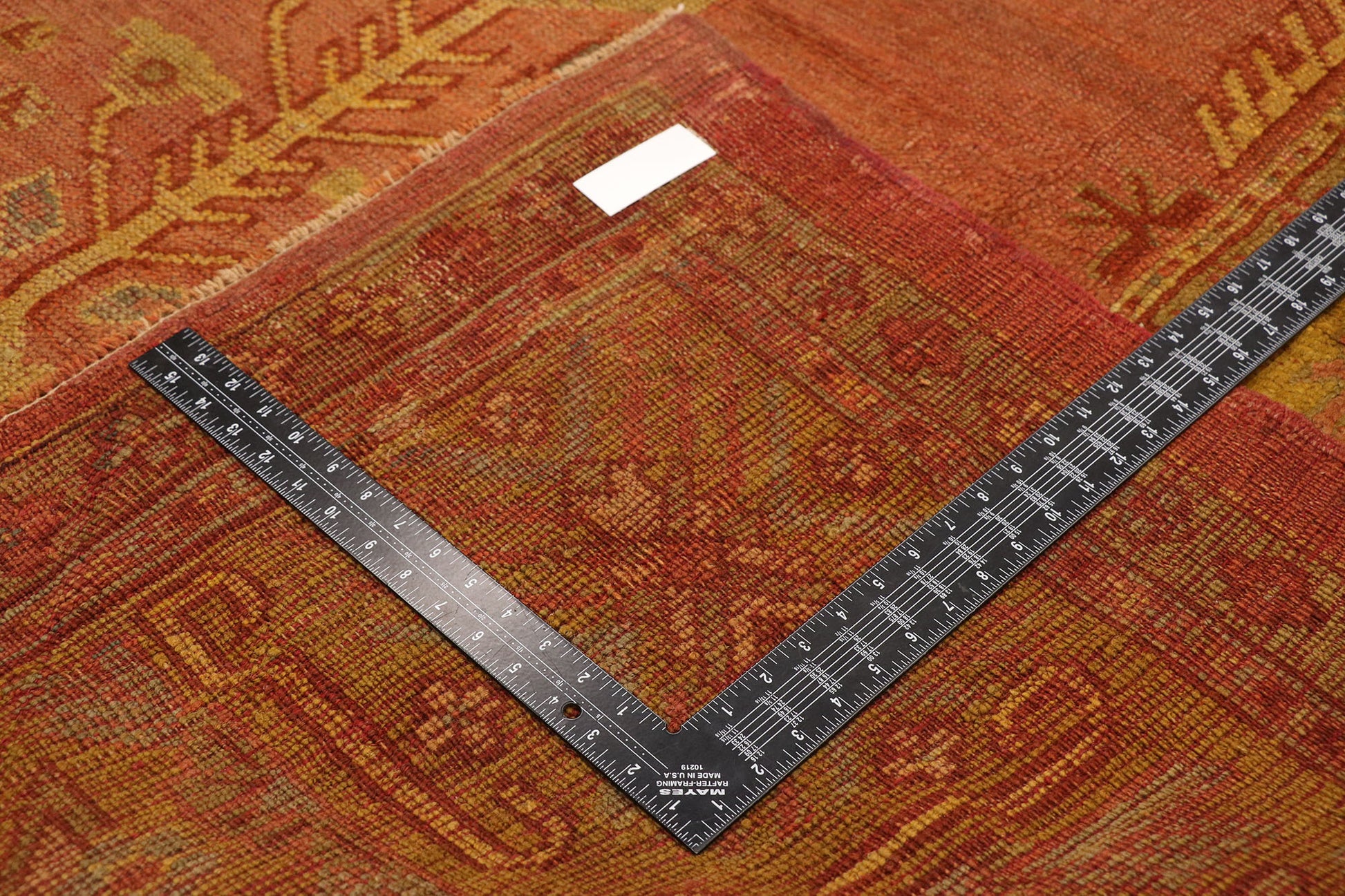 9 x 15 Antique Turkish Oushak Rug 73790