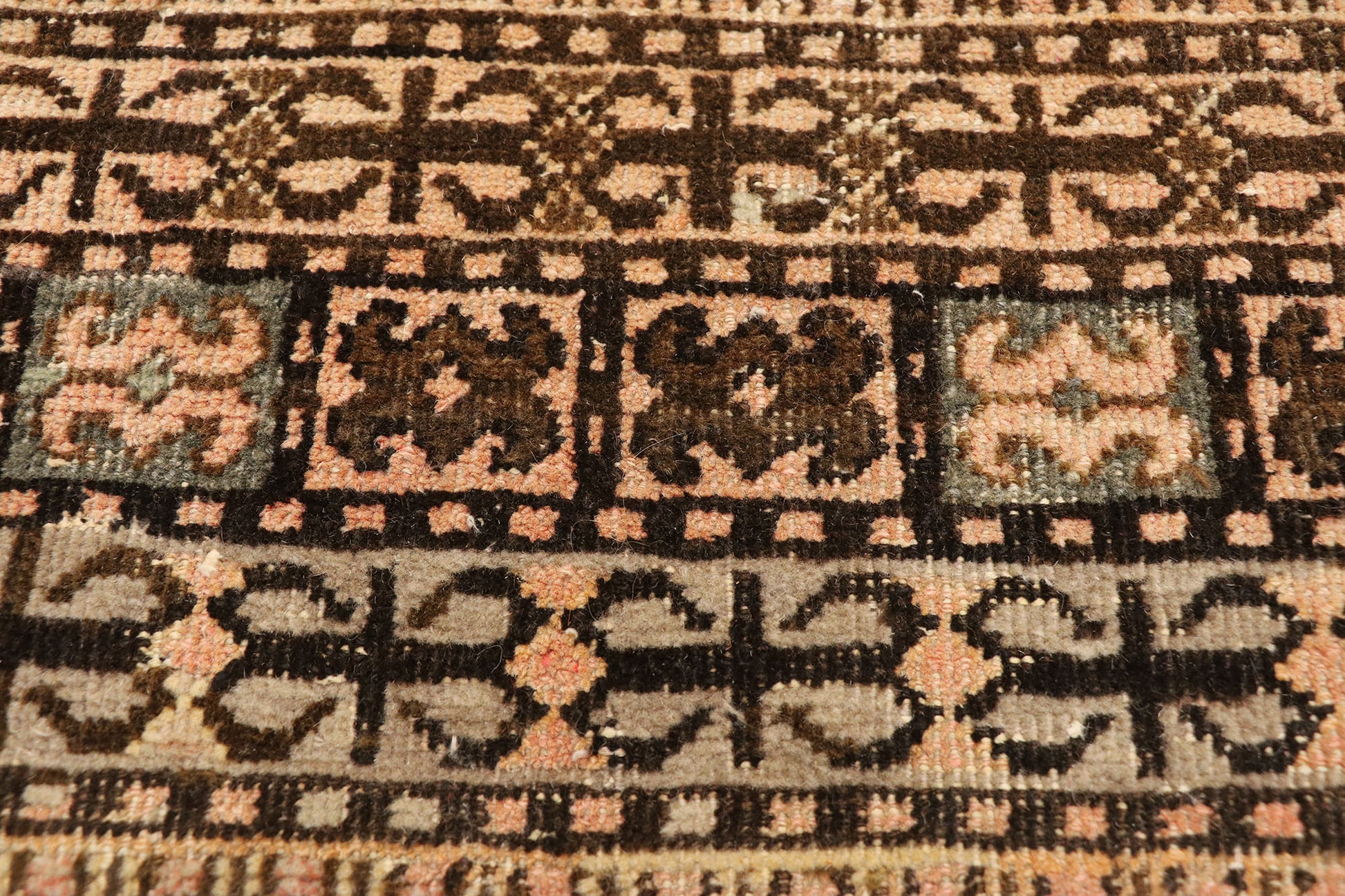7 x 13 Antique Khotan Pomegranate Rug 73805