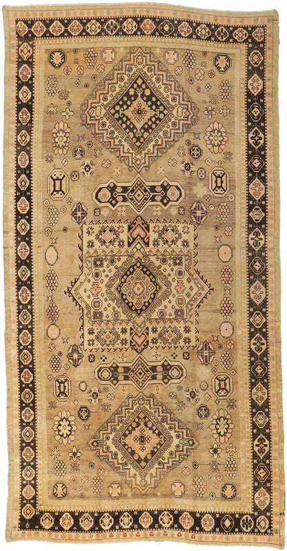 7 x 13 Antique Turkestan Khotan Rug 73806