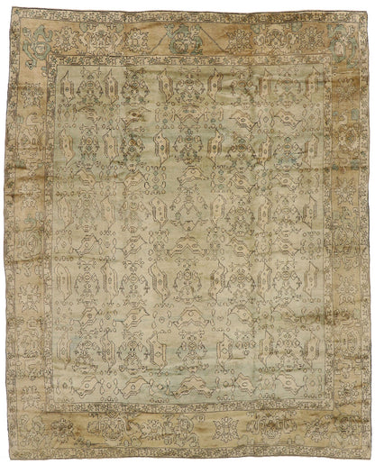 10 x 12 Vintage Oushak Rug 73823