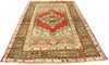 4 x 5 Vintage Turkish Oushak Rug 73863