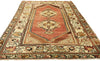 4 x 7 Vintage Turkish Oushak Rug 73864