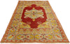 3 x 6 Antique Turkish Oushak Rug 73867