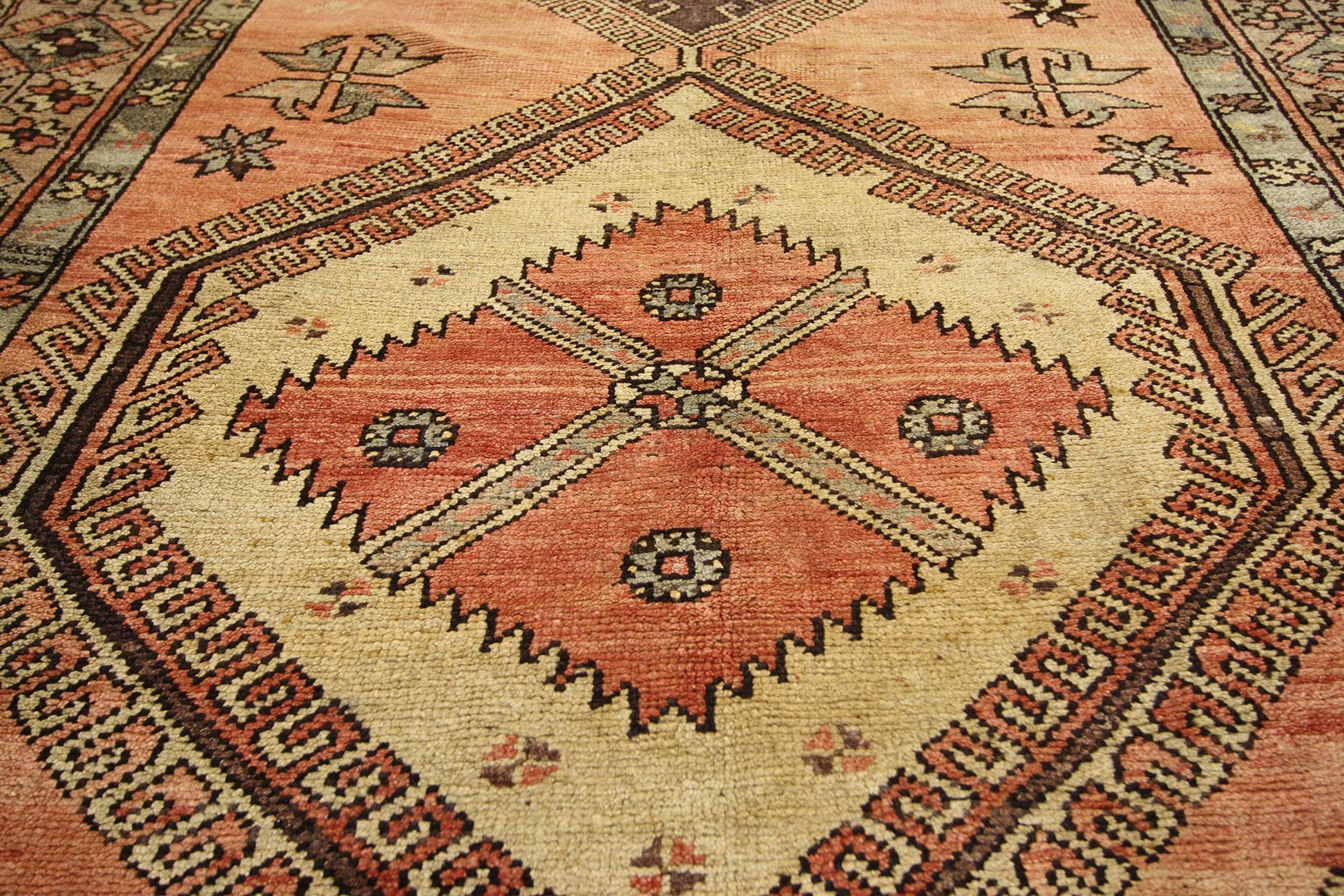 5 x 13 Vintage Oushak Rug 73876