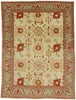 9 x 12 Antique Turkish Oushak Rug 73883