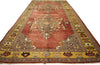 5 x 11 Vintage Turkish Oushak Rug 73888