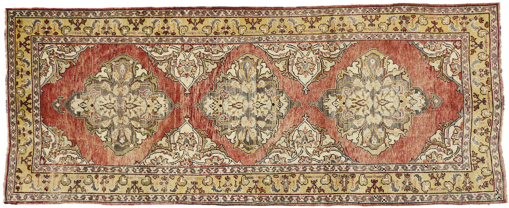 5 x 12 Vintage Turkish Oushak Rug 73897