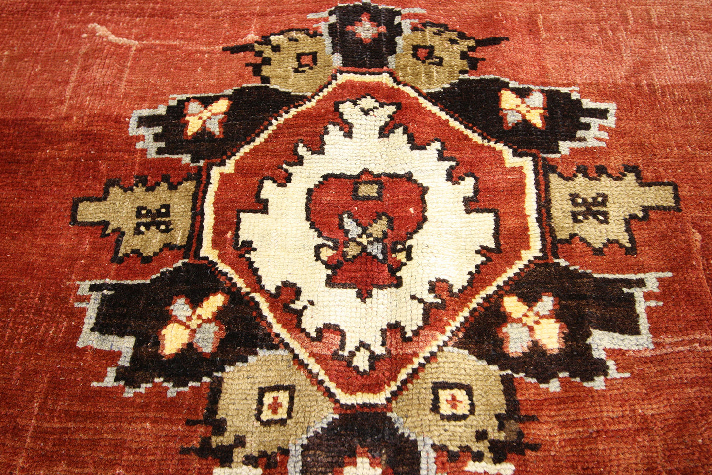 5 x 12 Vintage Turkish Oushak Rug 73901