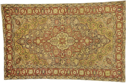 4 x 7 Vintage Turkish Sivas Rug 73927