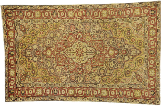 4 x 7 Vintage Turkish Sivas Rug 73927