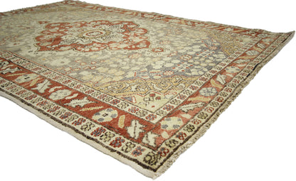 4 x 6 Vintage Turkish Sivas Rug 73928
