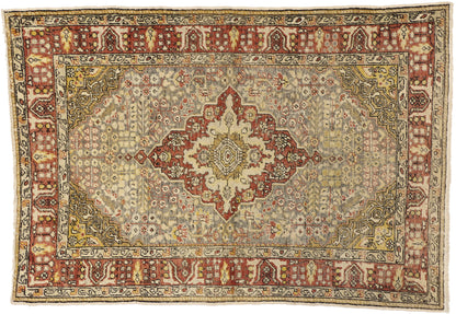 4 x 6 Vintage Turkish Sivas Rug 73929