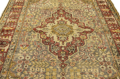 4 x 6 Vintage Turkish Sivas Rug 73929