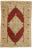 4 x 5 Vintage Turkish Oushak Rug 73932