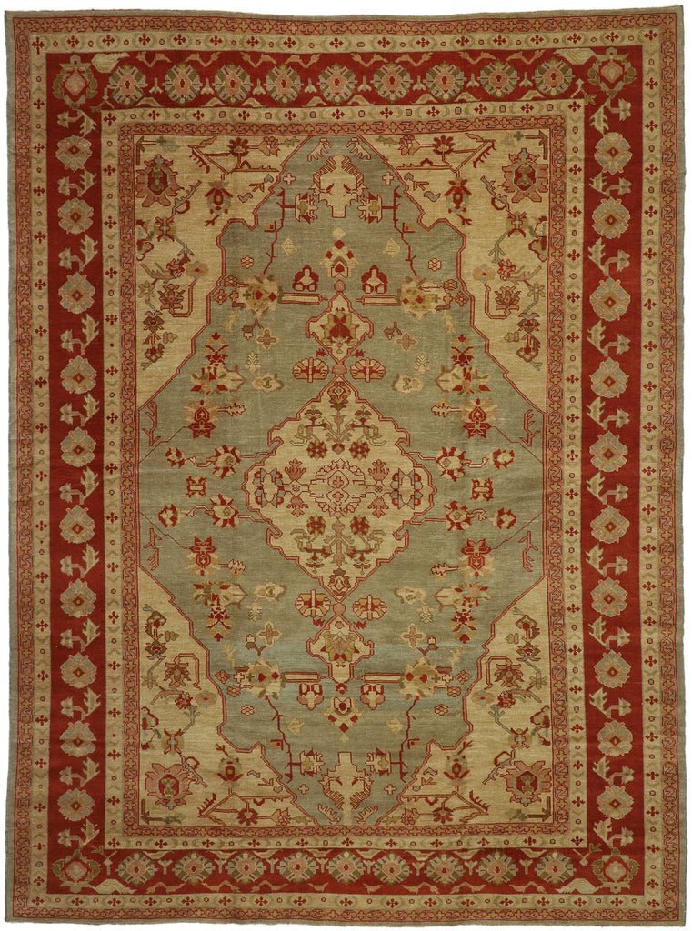 10 x 14 Oushak Rug 73971