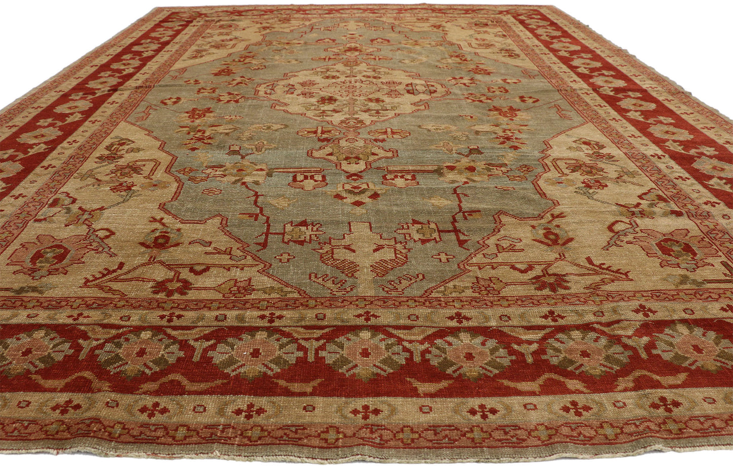 10 x 14 Oushak Rug 73971