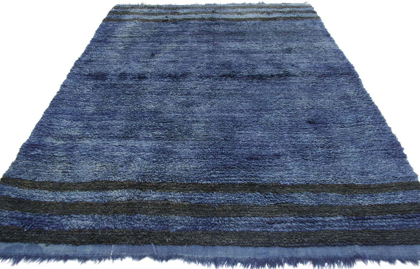 4 x 6 Vintage Turkish Angora Wool Rug 73980