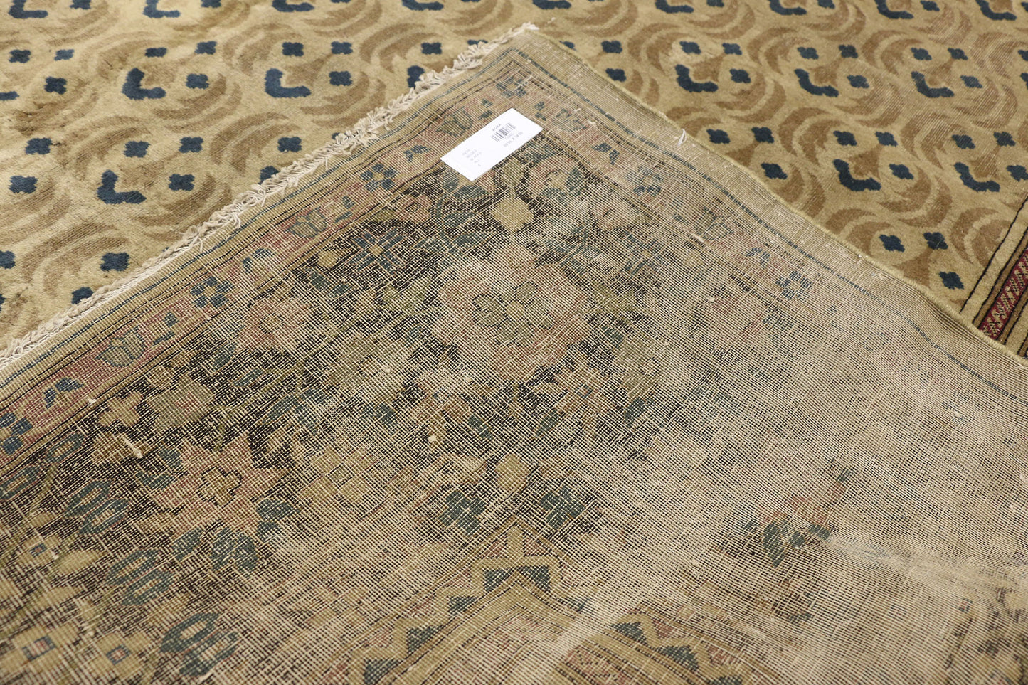 10 x 14 Antique Indian Agra Rug 73986