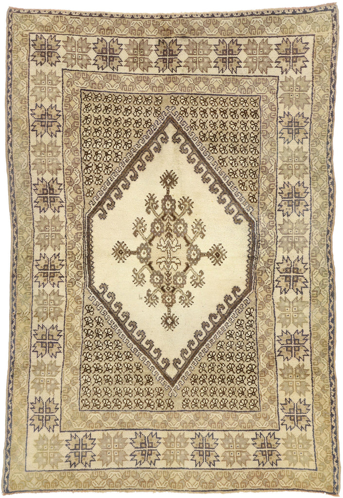 6 x 9 Vintage Rabat Moroccan Rug 73993