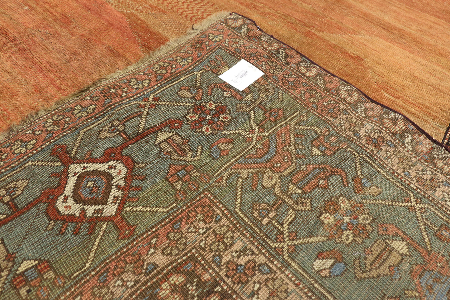 9 x 15 Antique Persian Bakshaish Rug 73994