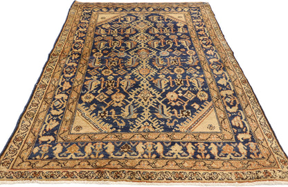 4 x 6 Antique Persian Malayer Rug 73998