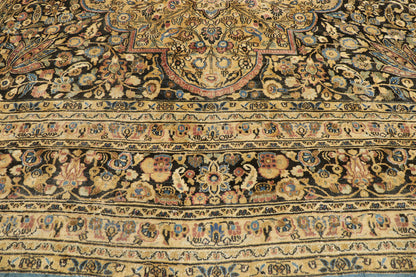 13 x 18 Antique Persian Mashad Rug 74000