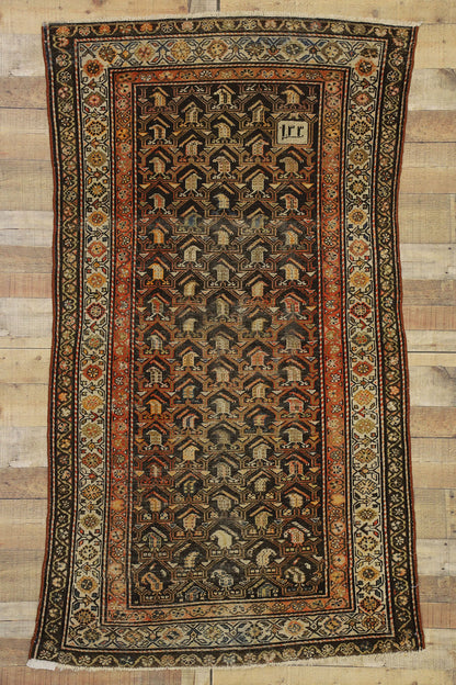 4 x 7 Antique Persian Malayer Rug 74029