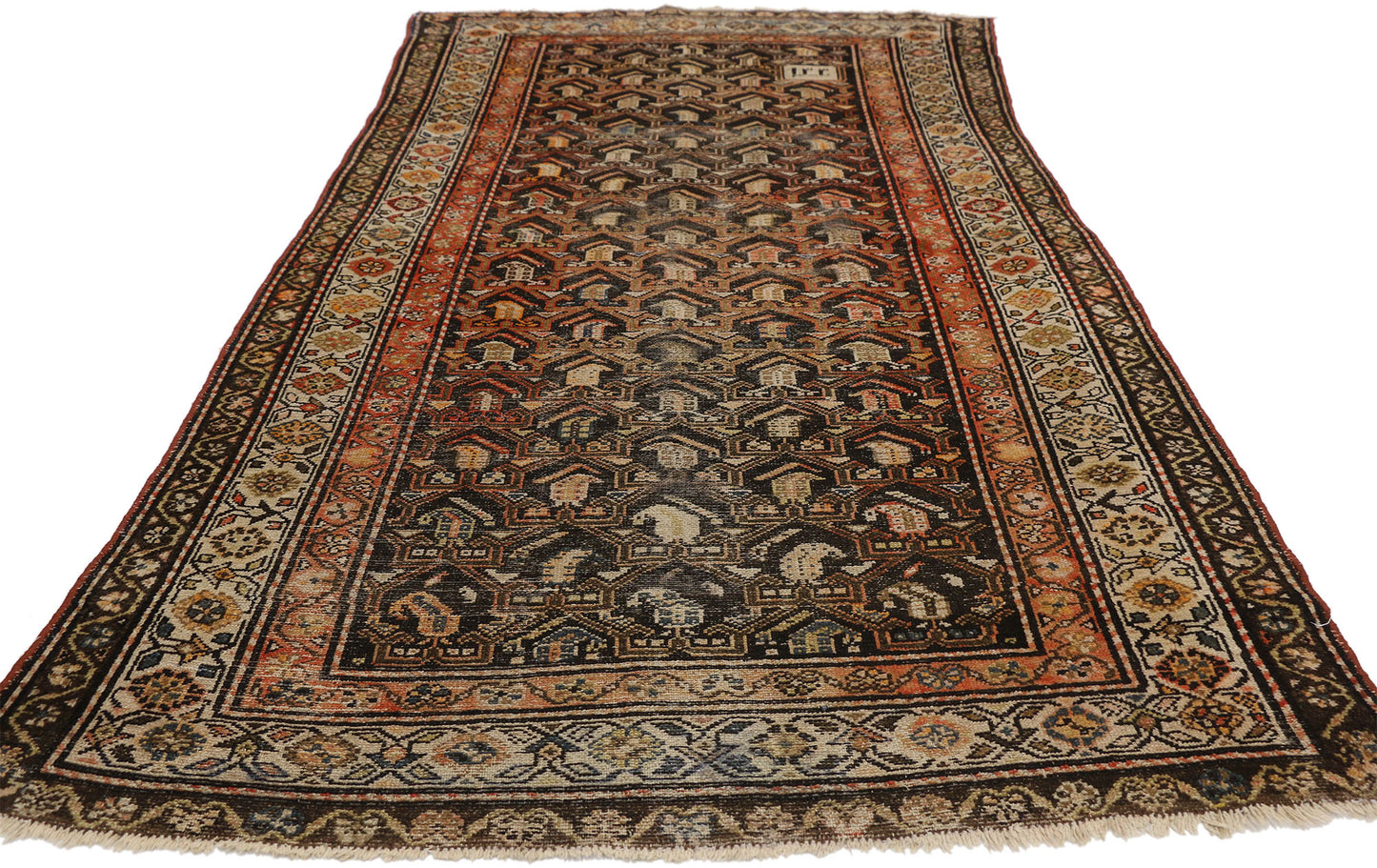 4 x 7 Antique Persian Malayer Rug 74029