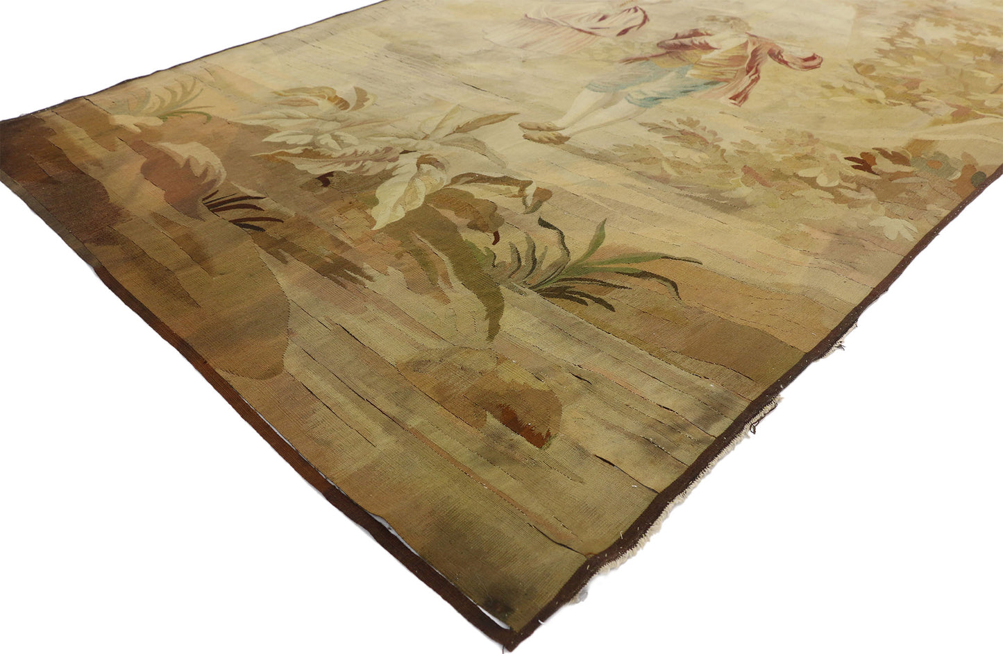 4 x 10 Antique Francois Boucher Reproduction Tapestry 74030