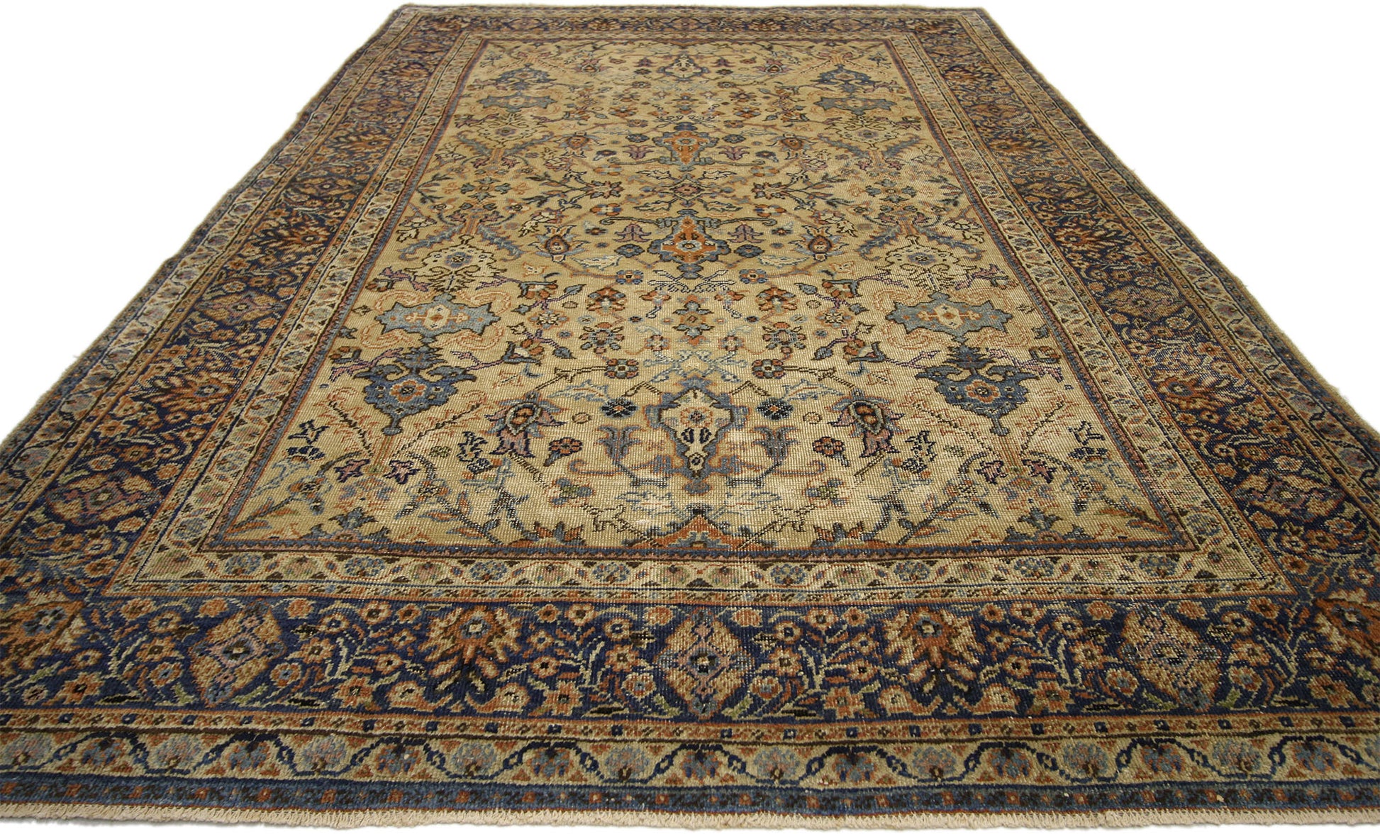 6 x 10 Antique Persian Sultanabad Rug 74036