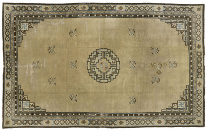 7 x 12 Antique Chinese Peking Rug 74038